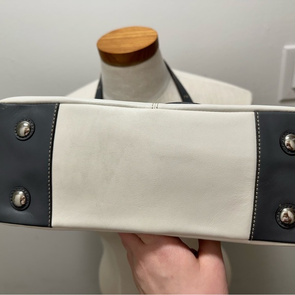 Coach Pleated Leather Tote - Picture 5 of 16